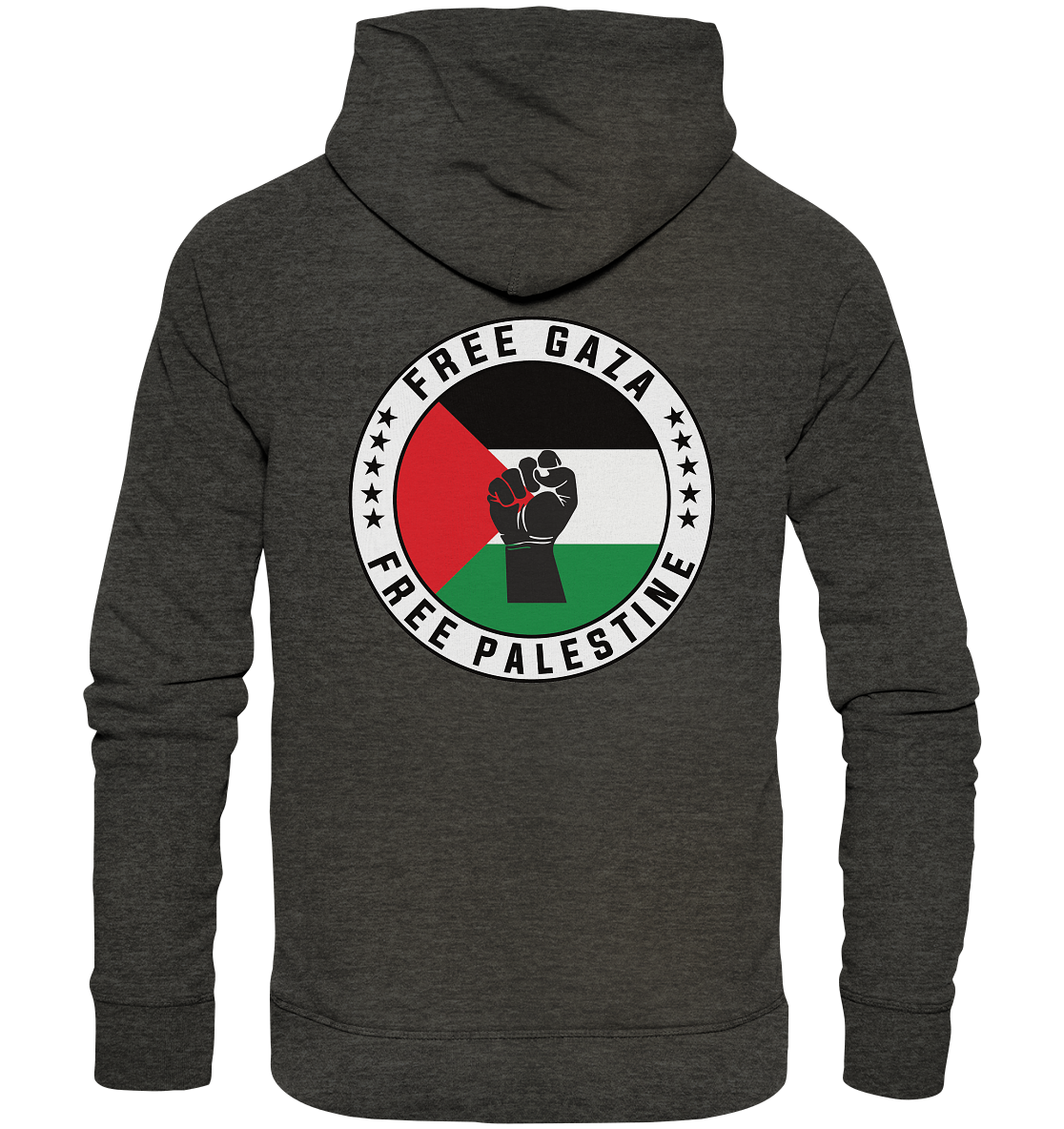 Free Palestine - Organic Hoodie - palestine-support