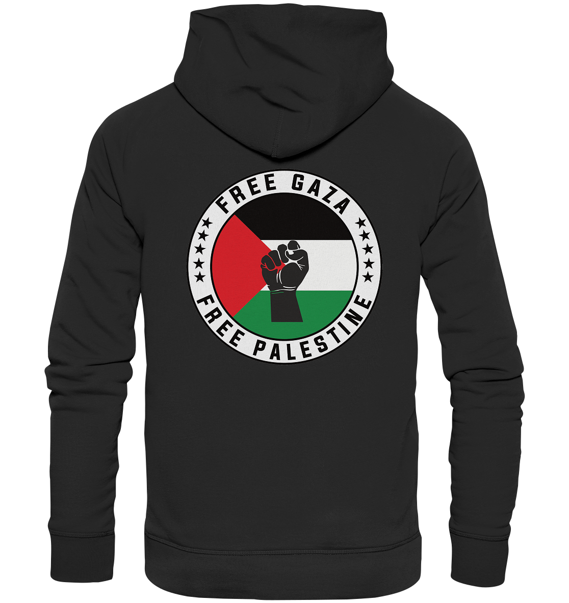 Free Palestine - Organic Hoodie - palestine-support