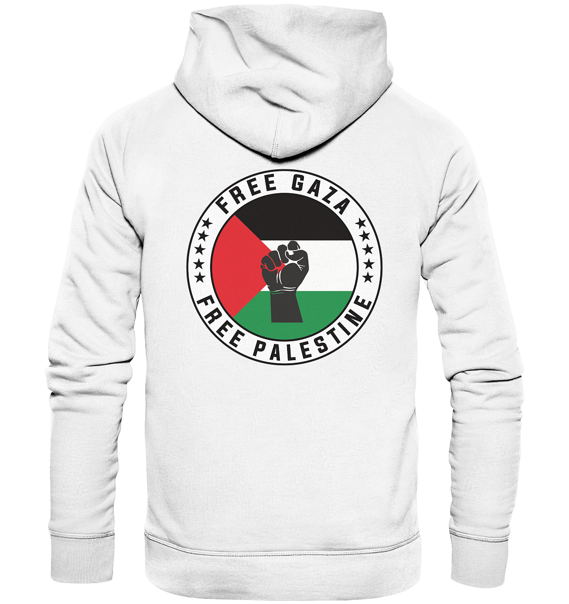 Free Palestine - Organic Hoodie - palestine-support