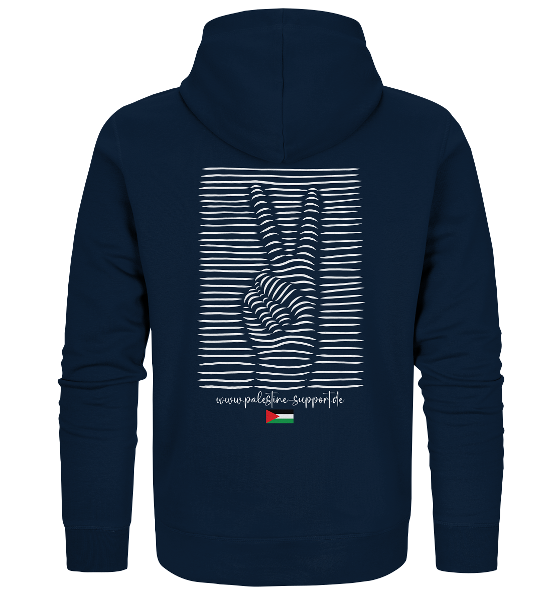 Peace - Organic Zipper - palestine-support