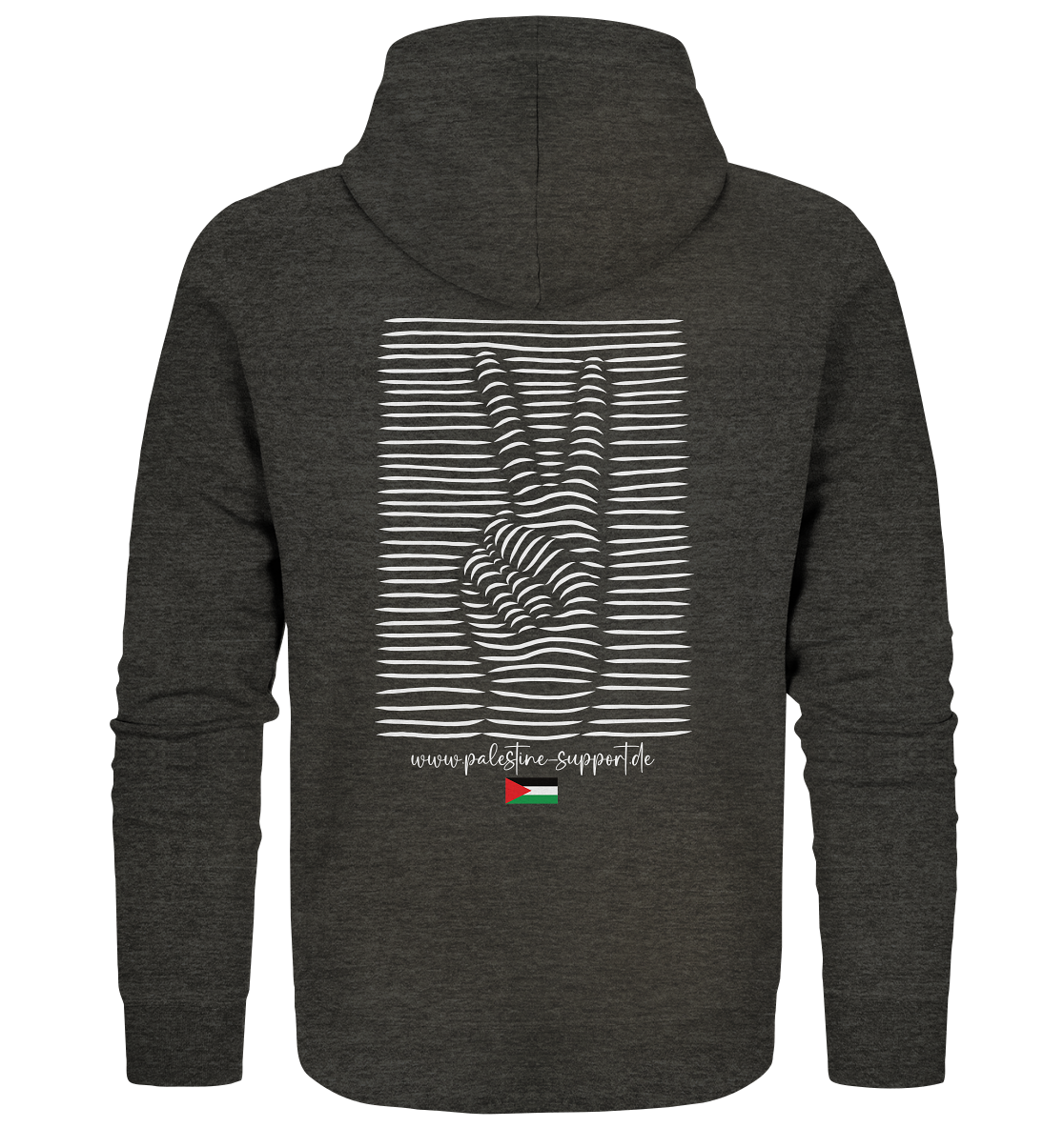 Peace - Organic Zipper - palestine-support