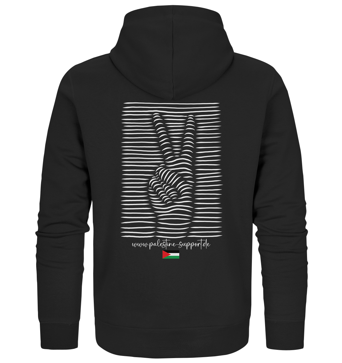 Peace - Organic Zipper - palestine-support