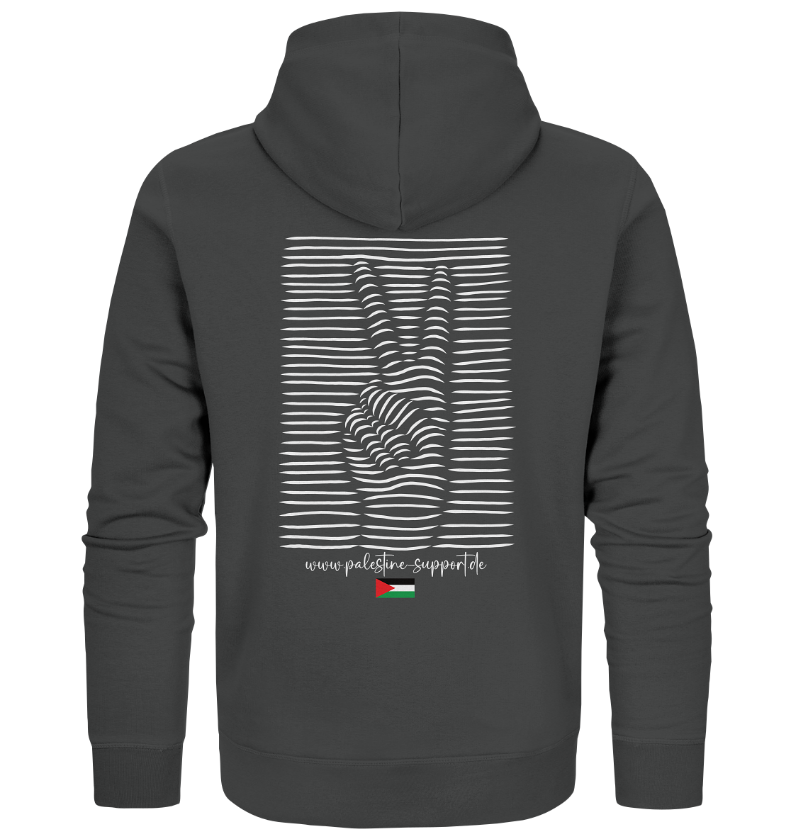 Peace - Organic Zipper - palestine-support