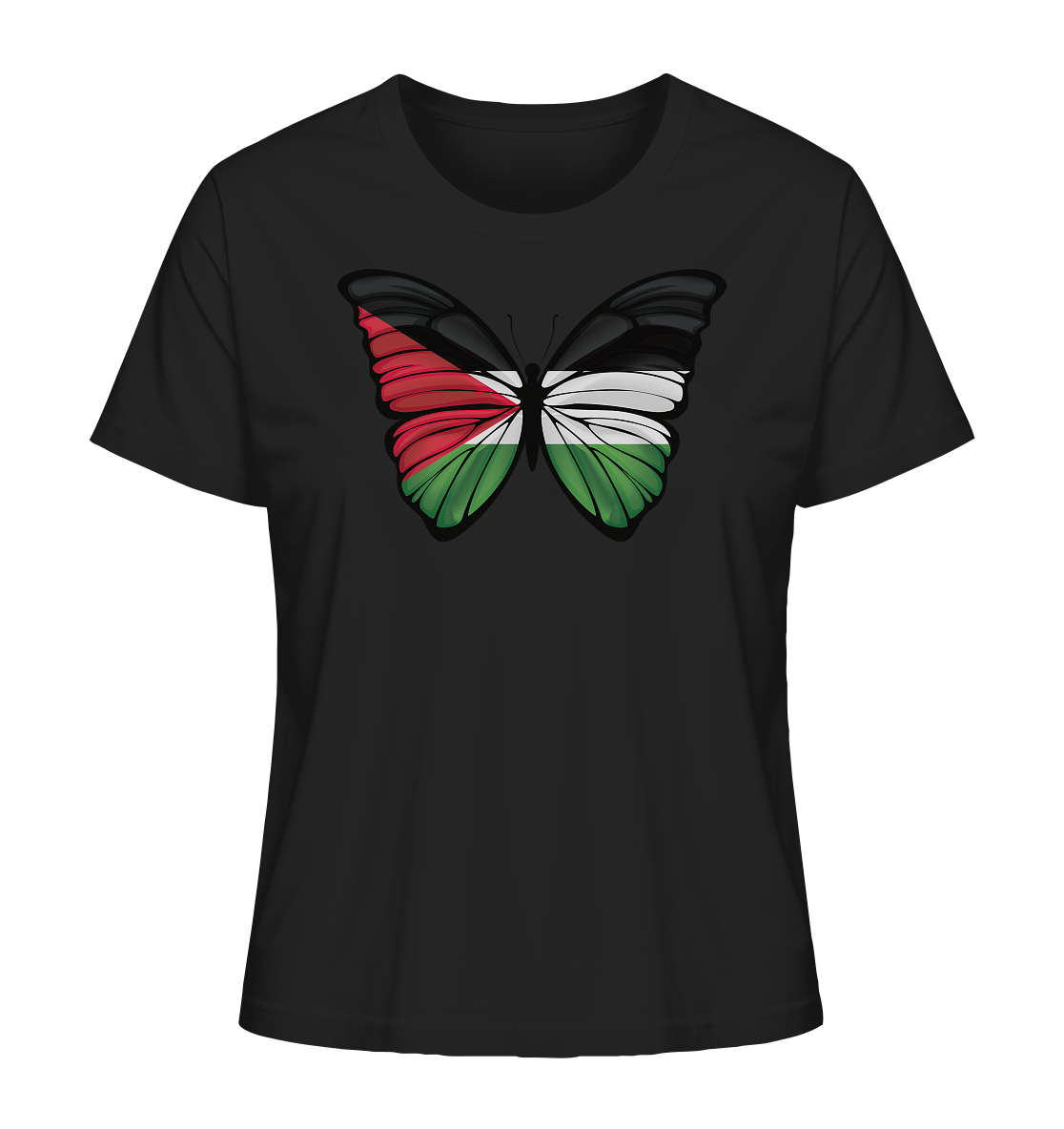Schmetterling - Ladies Organic Shirt - palestine-support
