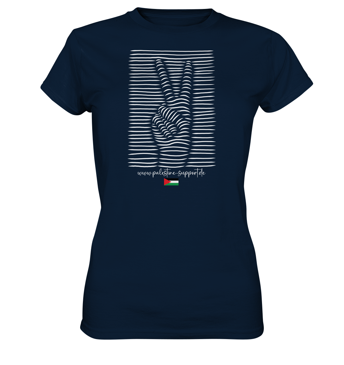 Peace - Ladies Premium Shirt - palestine-support