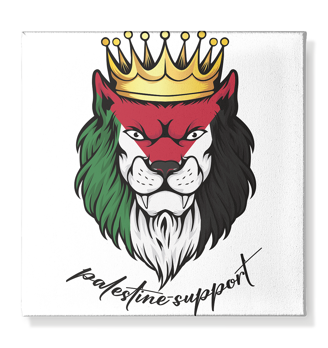 Lion II - Leinwand 40x40cm