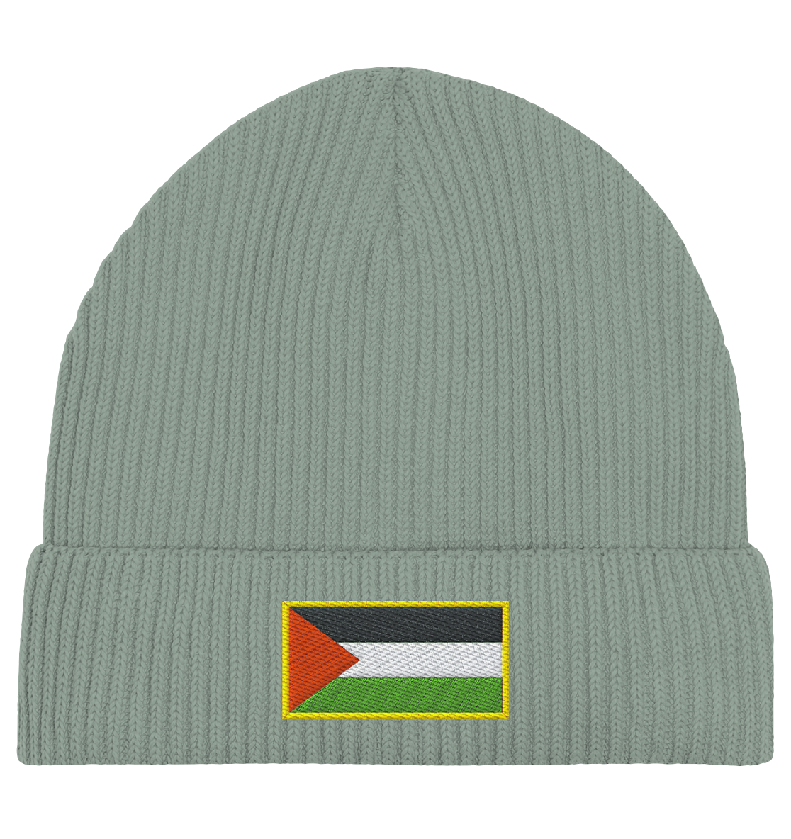 Unisex Wintermütze gestickt Palästina Flagge