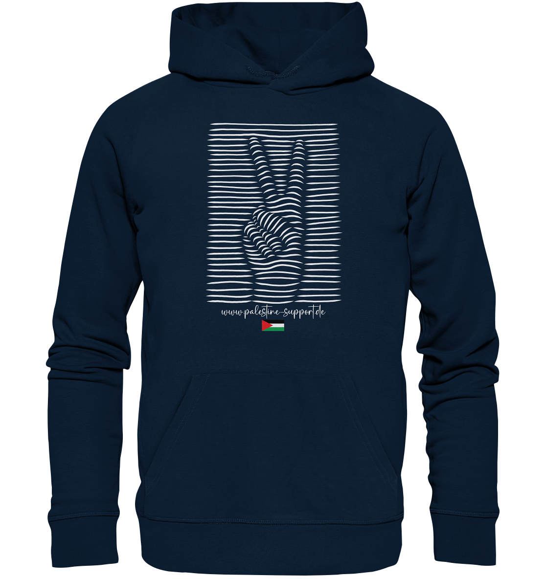 Peace - Organic Hoodie - palestine-support