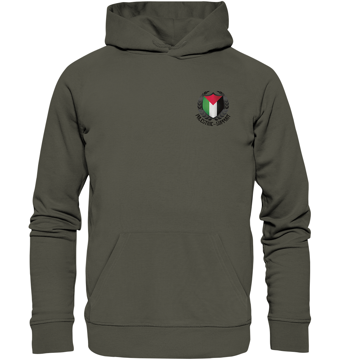 Logo - Organic Hoodie - palestine-support