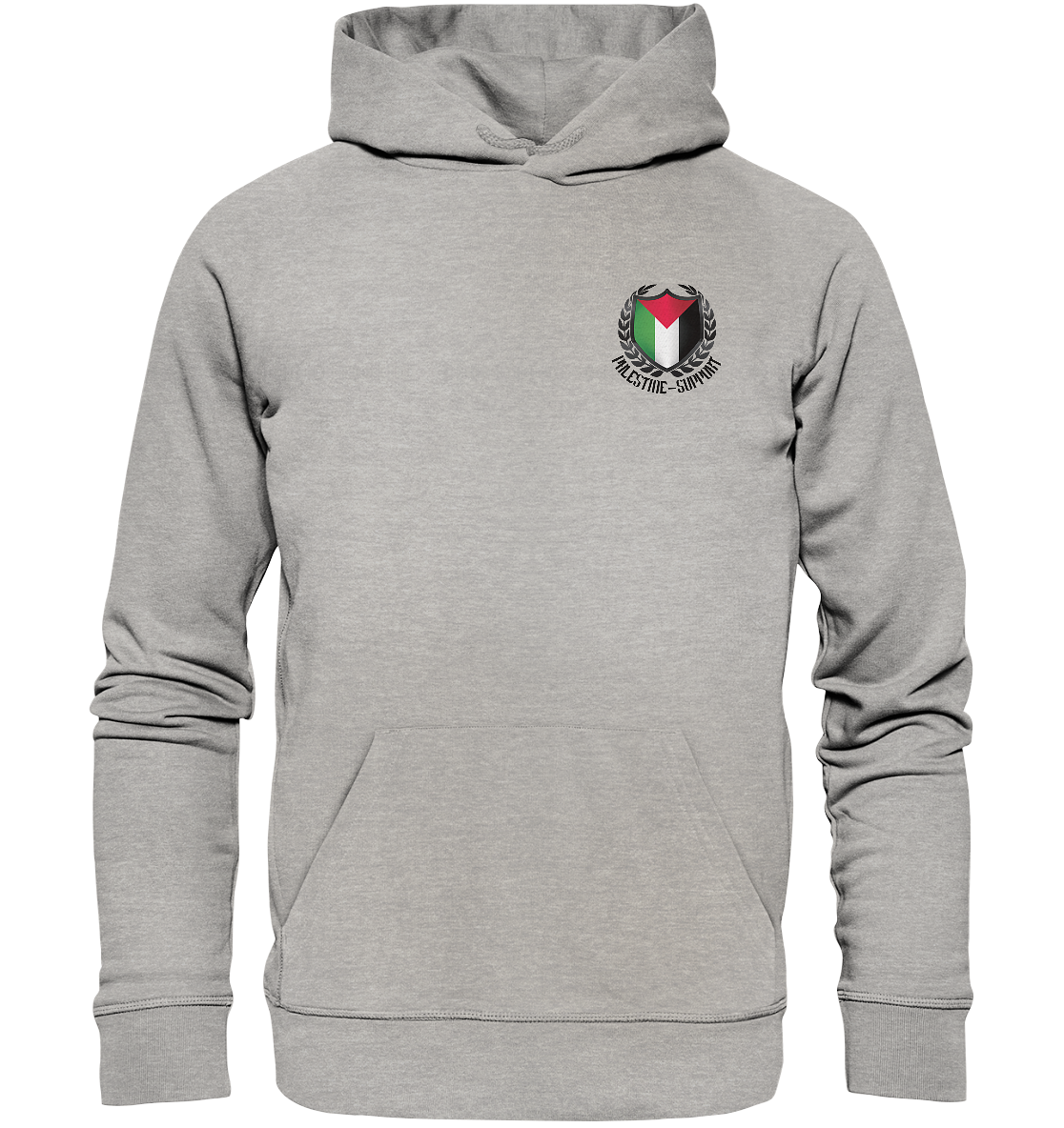 Logo - Organic Hoodie - palestine-support