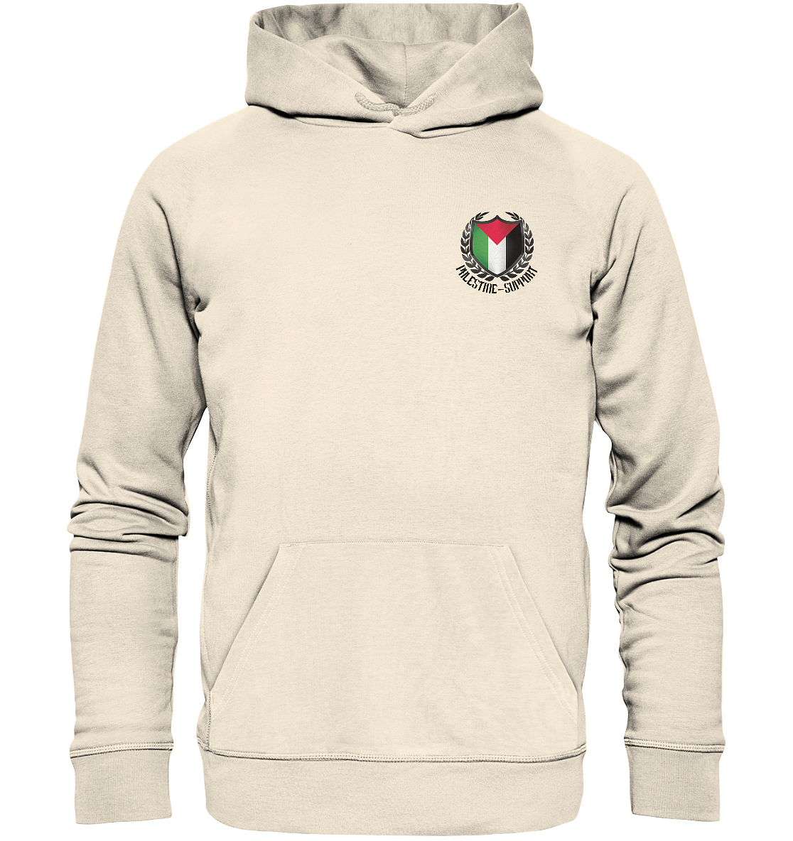 Logo - Organic Hoodie - palestine-support