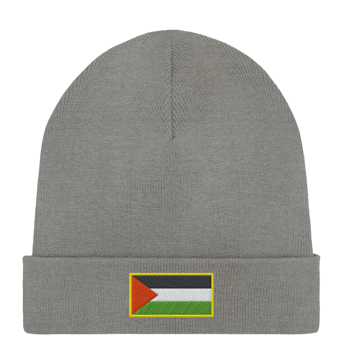 Beanie Wintermütze gestickt mit Gaza