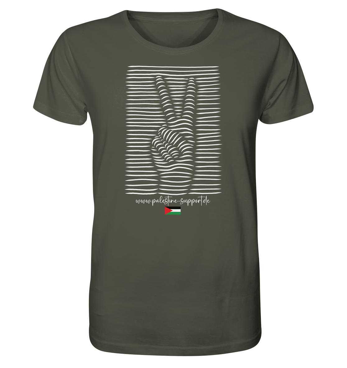 Peace - Organic Shirt - palestine-support