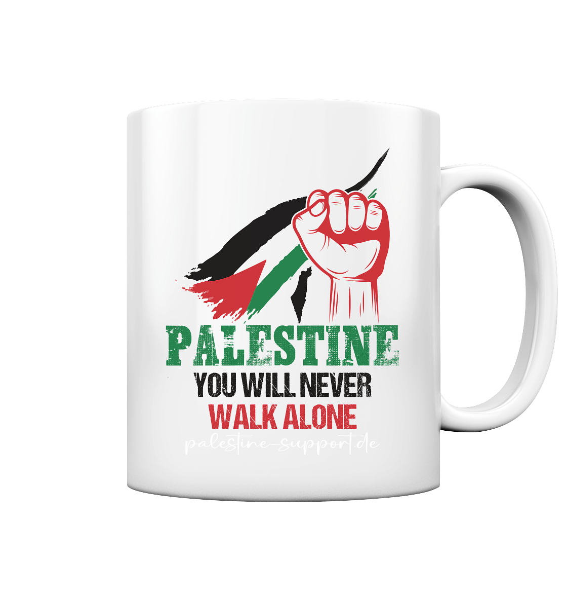 Never walk alone - Tasse glossy