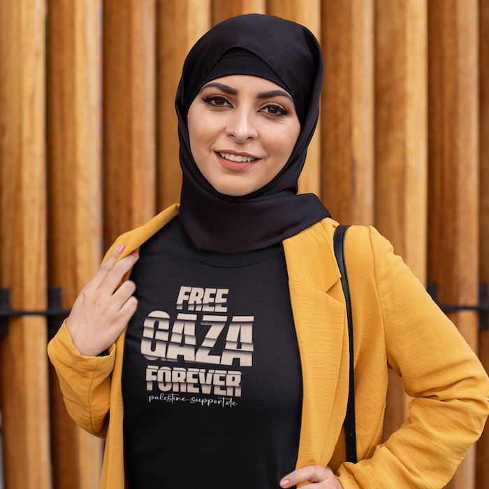 Free Gaza forever - Ladies Organic Shirt