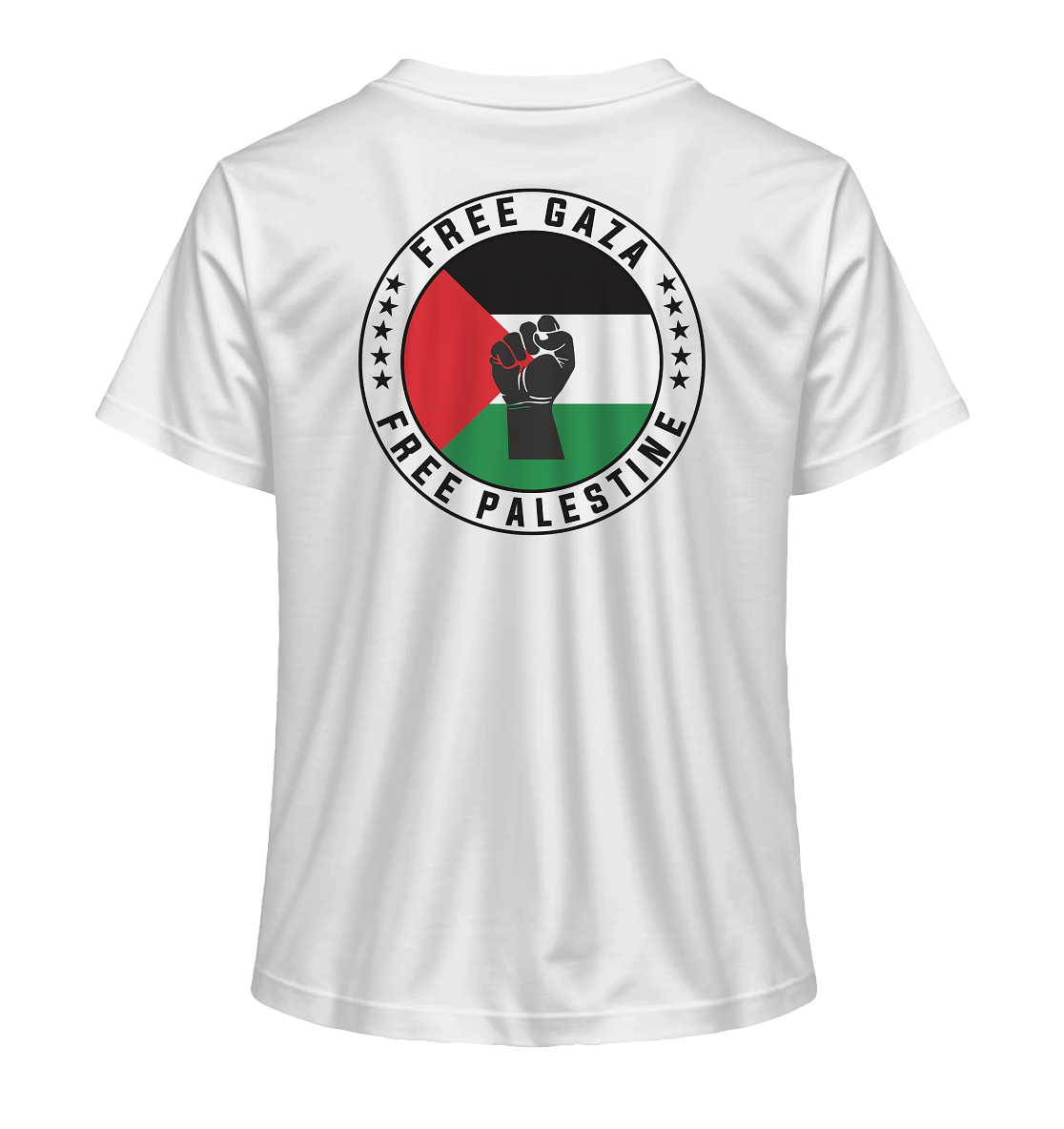 Free Palestine - Ladies Organic Shirt - palestine-support