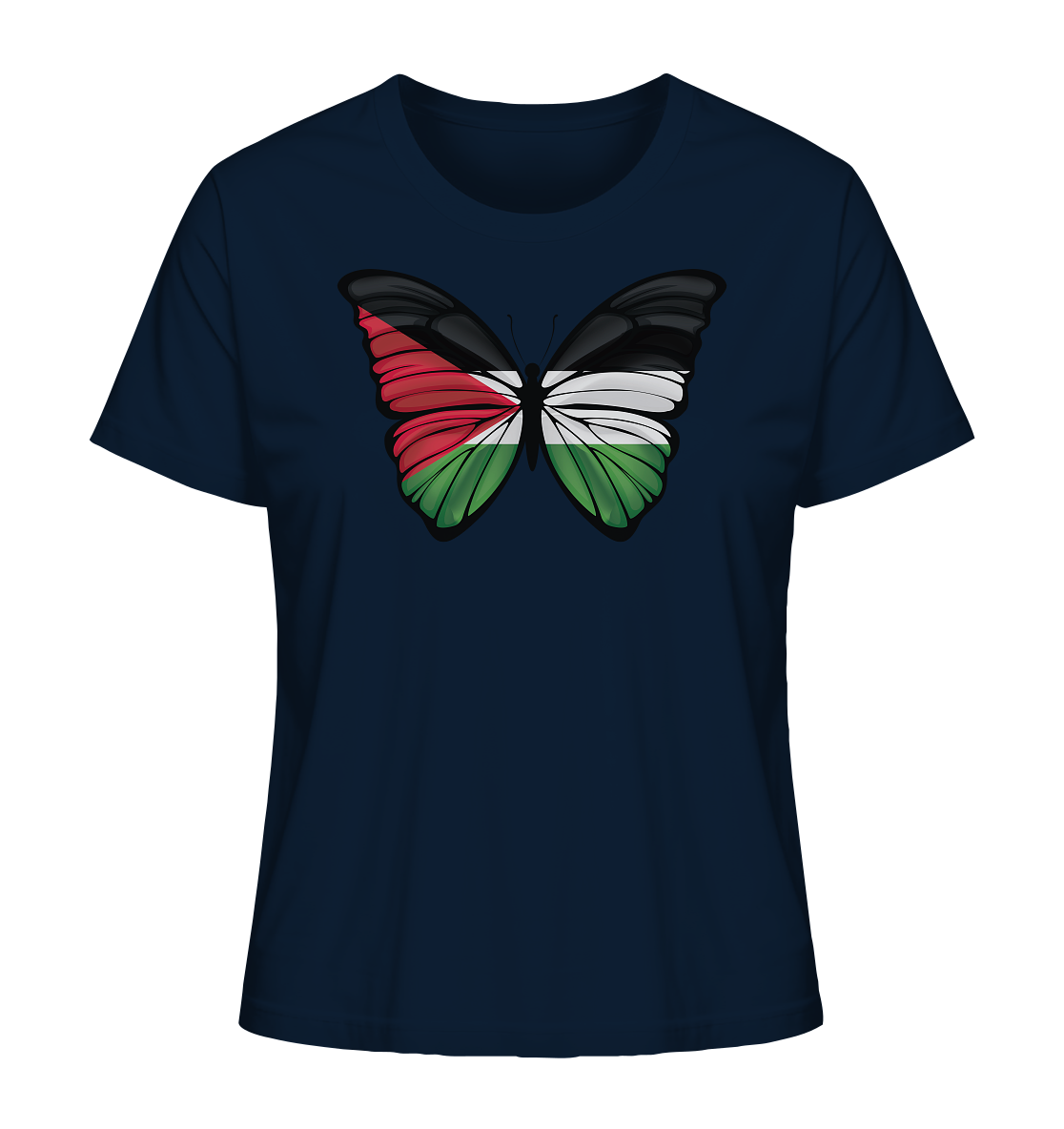 Schmetterling - Ladies Organic Shirt - palestine-support