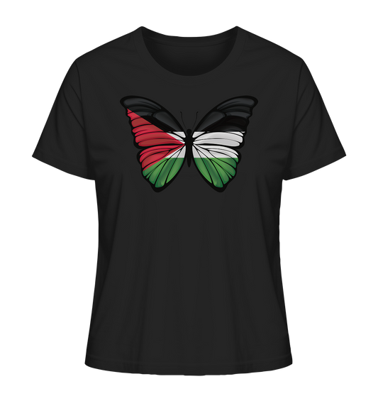 Schmetterling - Ladies Organic Shirt - palestine-support