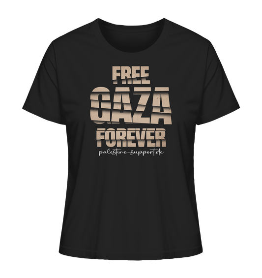 Free Gaza - Ladies Organic Shirt - palestine-support