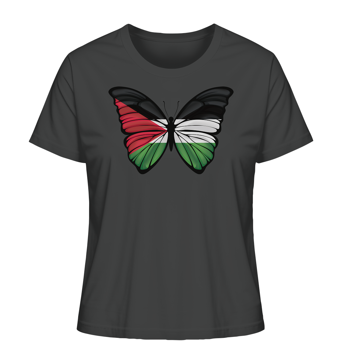 Schmetterling - Ladies Organic Shirt - palestine-support