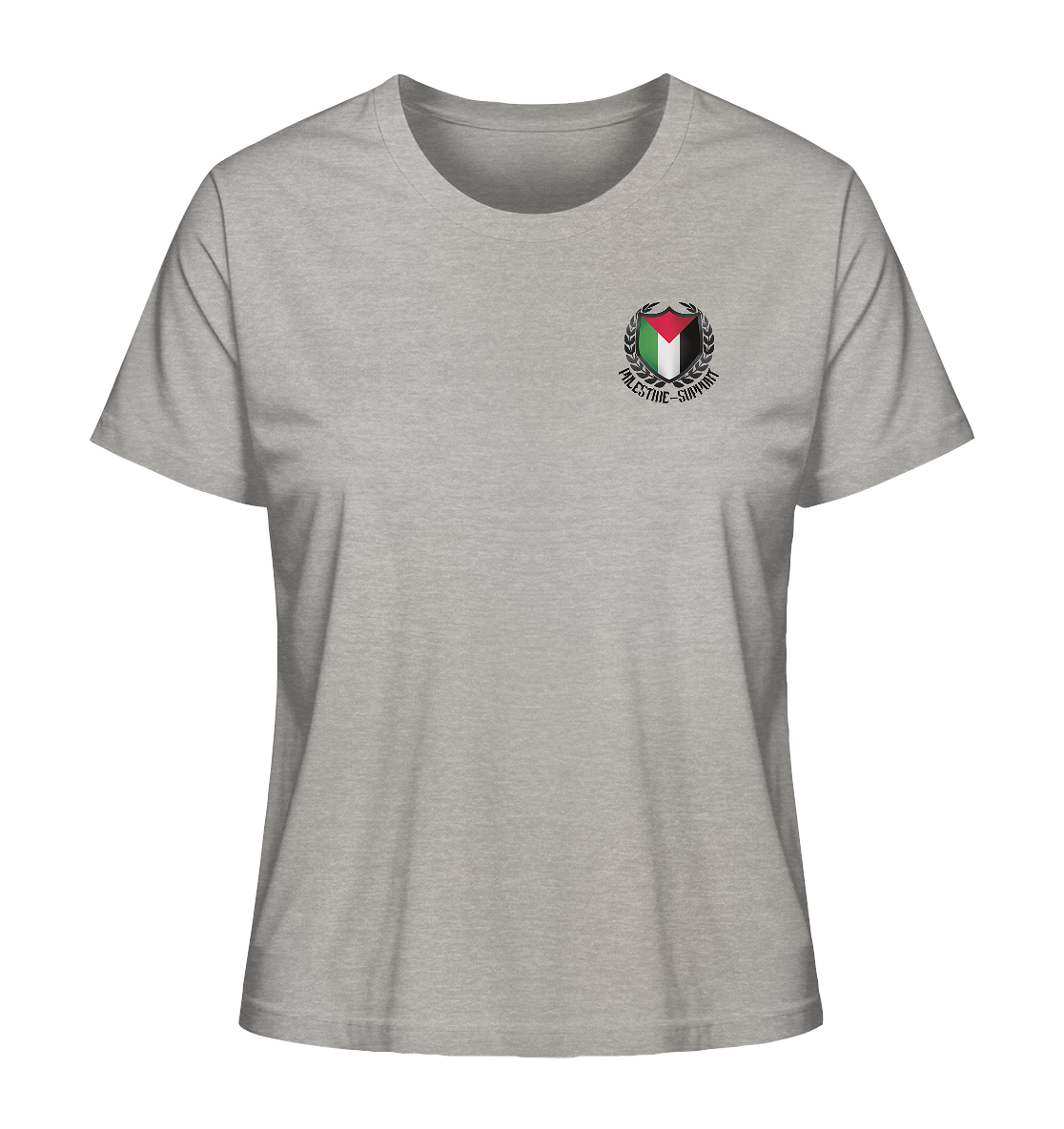 Logo - Ladies Organic Shirt - palestine-support