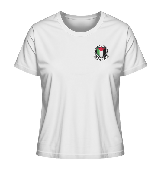 Logo - Ladies Organic Shirt - palestine-support