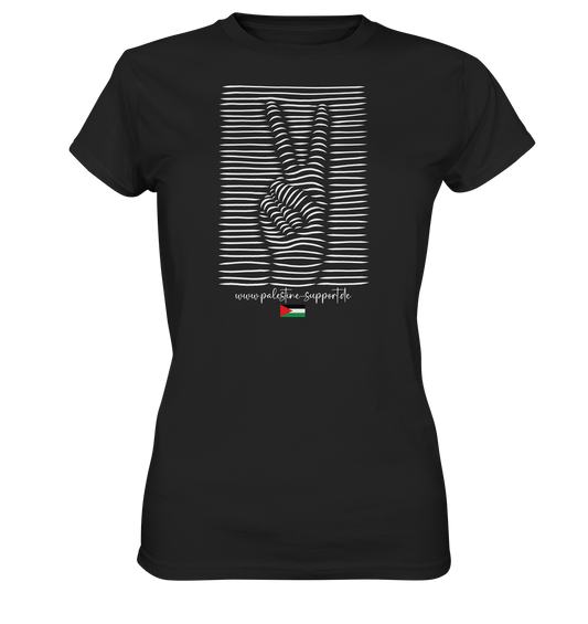 Peace  - Ladies Premium Shirt - palestine-support