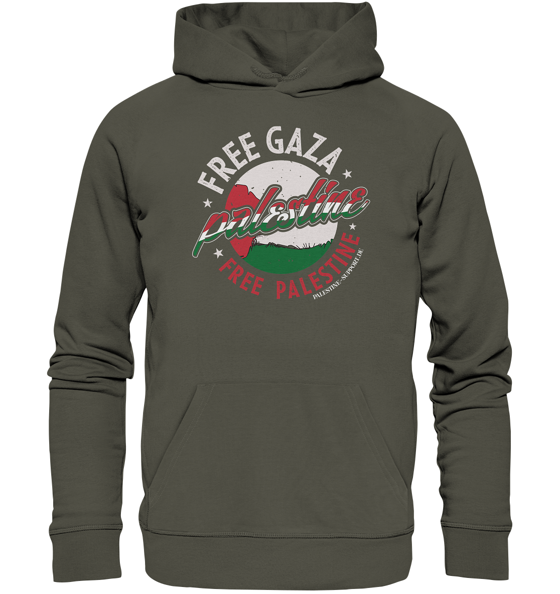 Free Palestine - Organic Hoodie