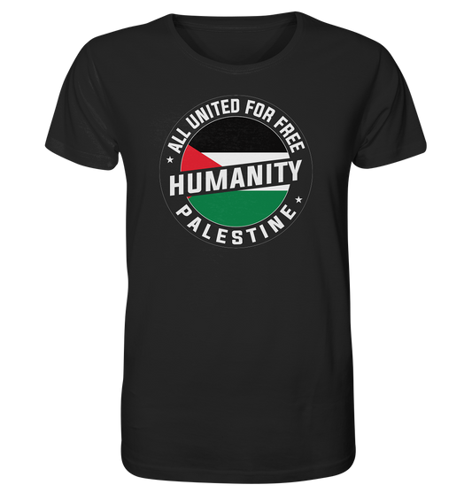 Humanity - Organic Shirt - palestine-support