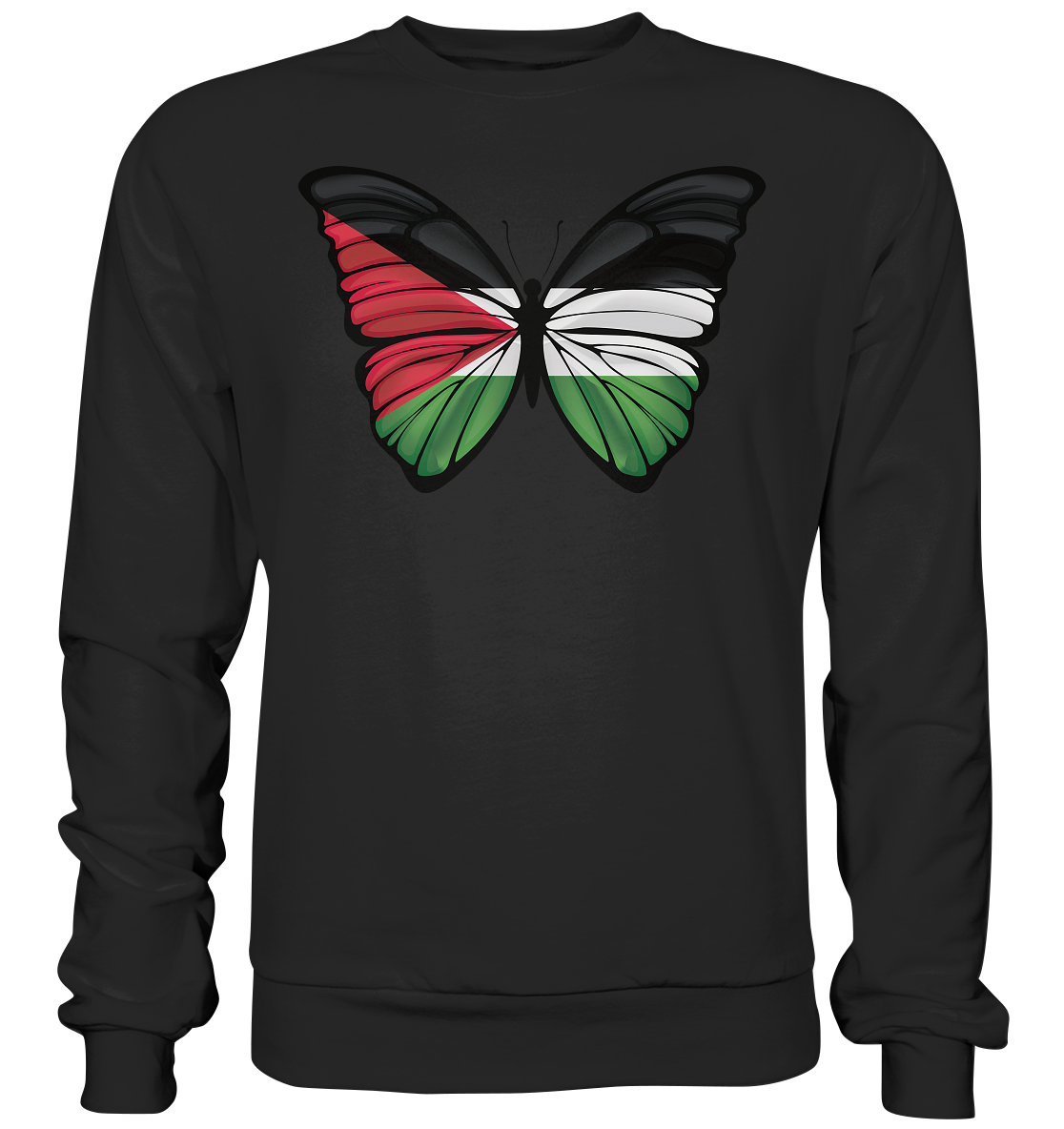 Schmetterling - Premium Sweatshirt - palestine-support