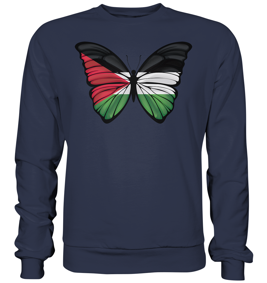 Schmetterling - Premium Sweatshirt - palestine-support