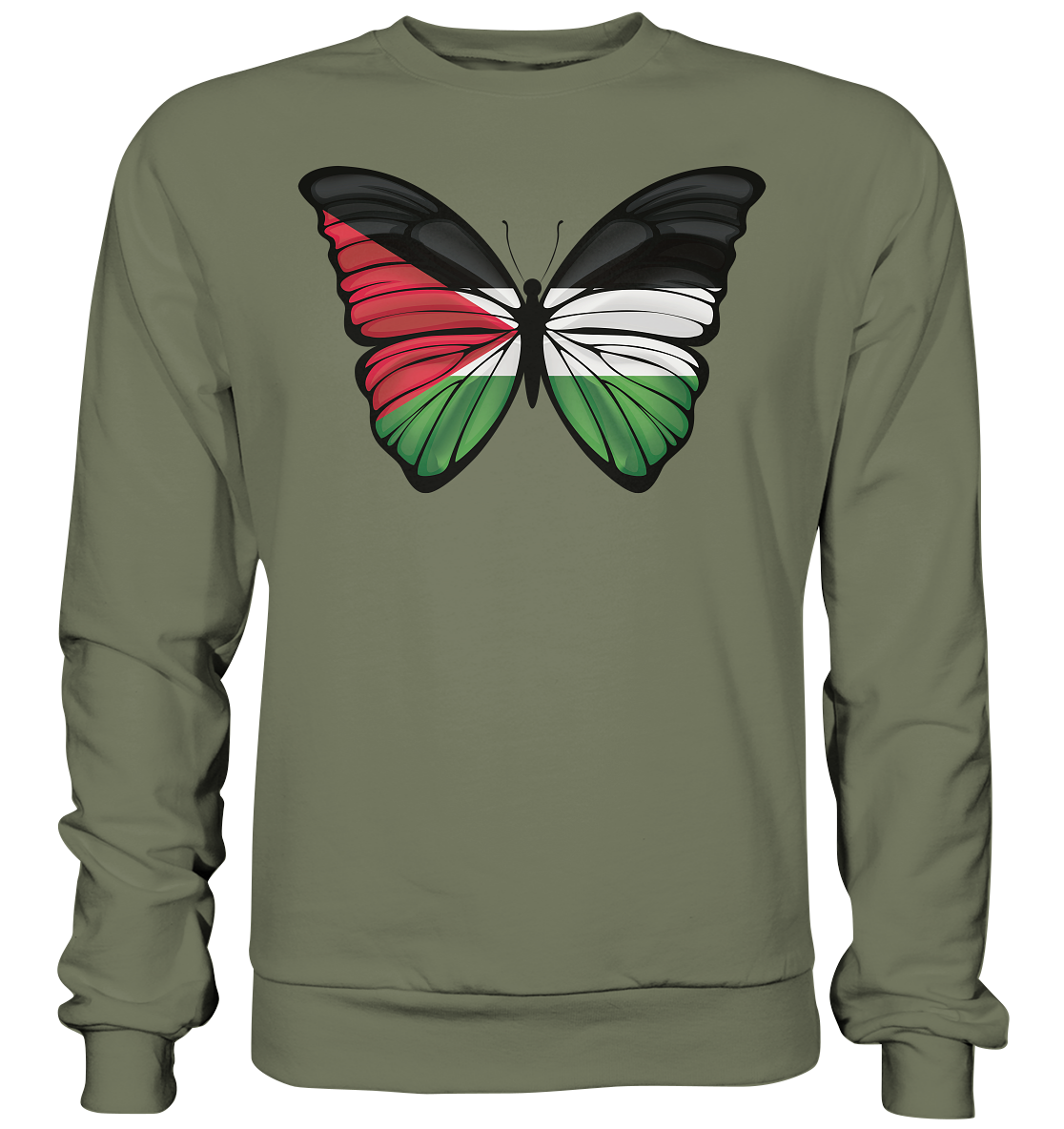 Schmetterling - Premium Sweatshirt - palestine-support