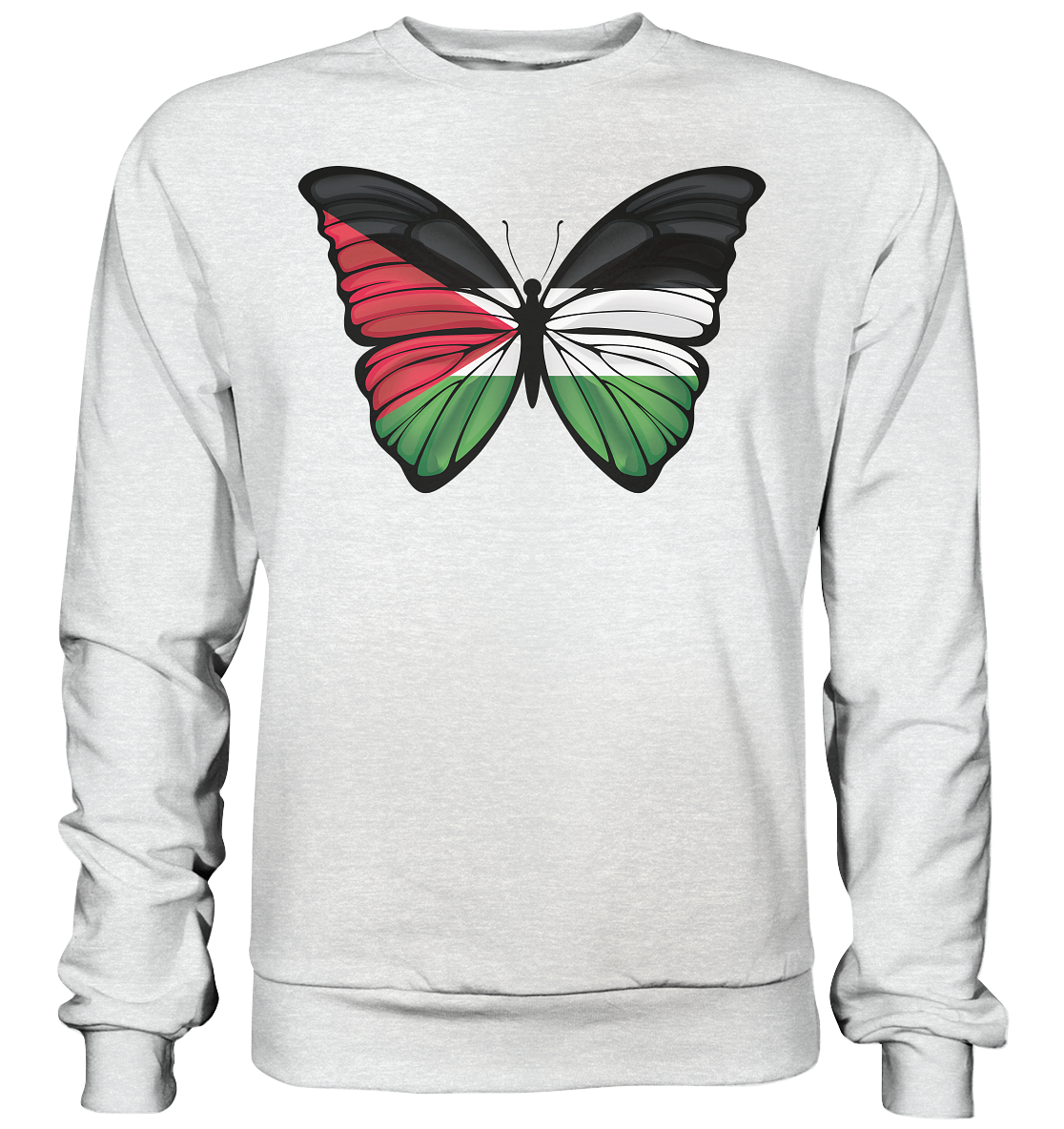 Schmetterling - Premium Sweatshirt - palestine-support